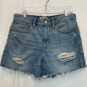 Madewell Relaxed Mid-length Denim Shorts